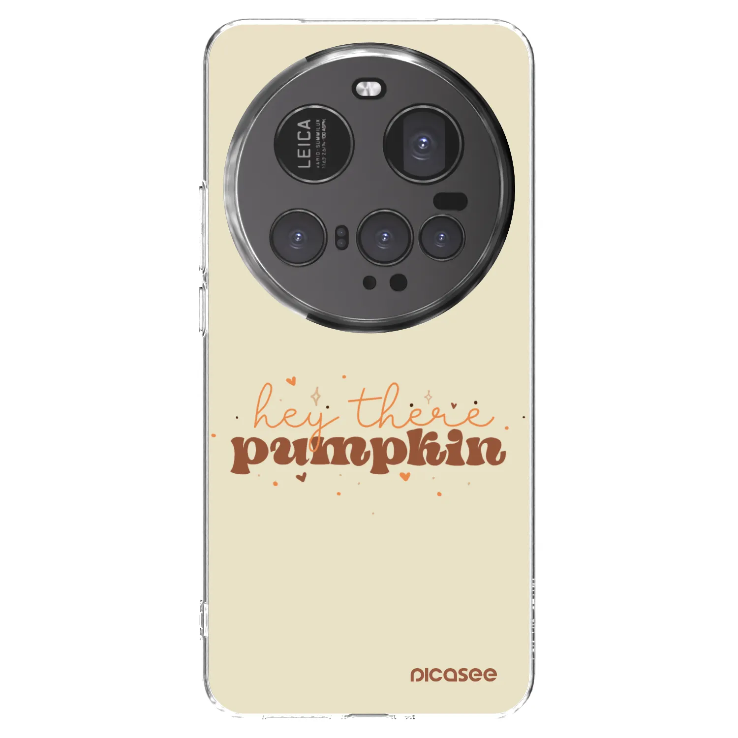 Picasee silikonowe przeźroczyste etui na Xiaomi 15 Ultra - Hey there pumpkin