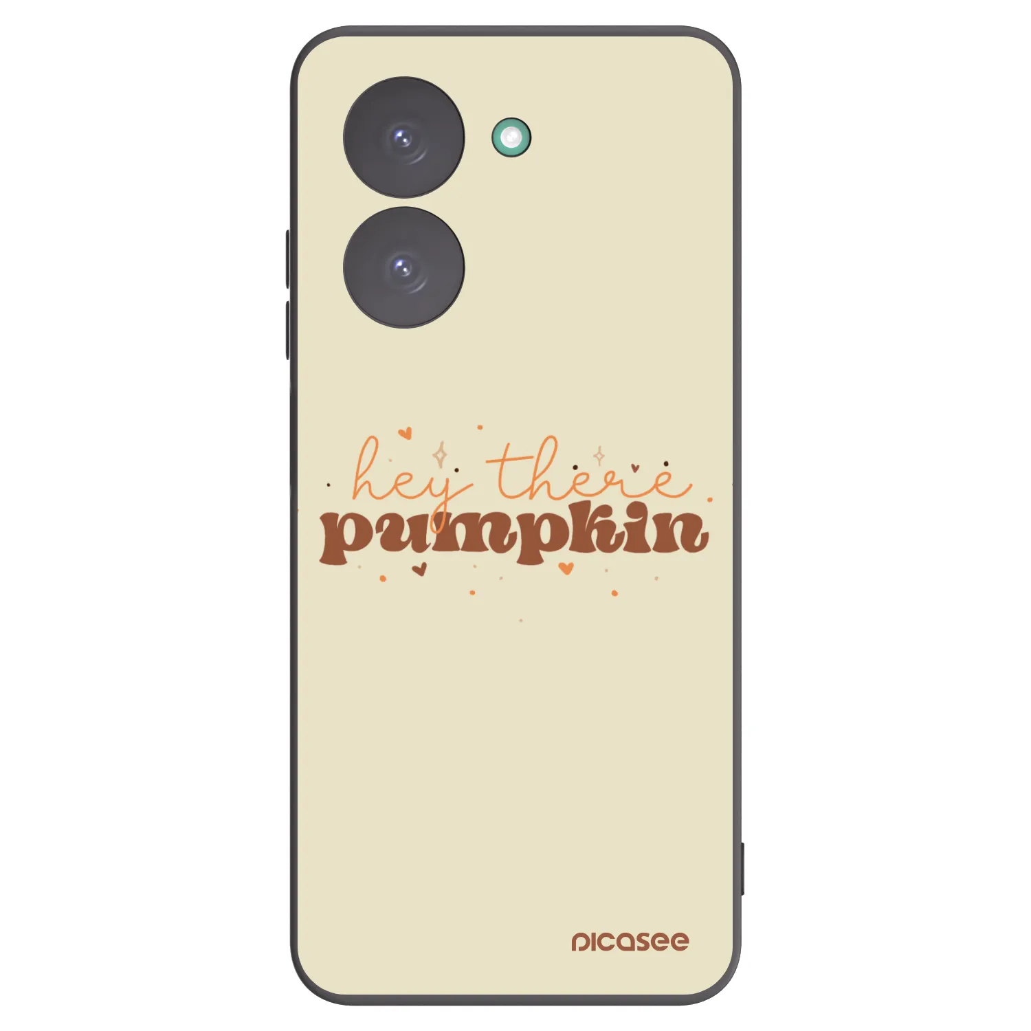 Picasee silikonowe czarne etui na Xiaomi Redmi A5 - Hey there pumpkin