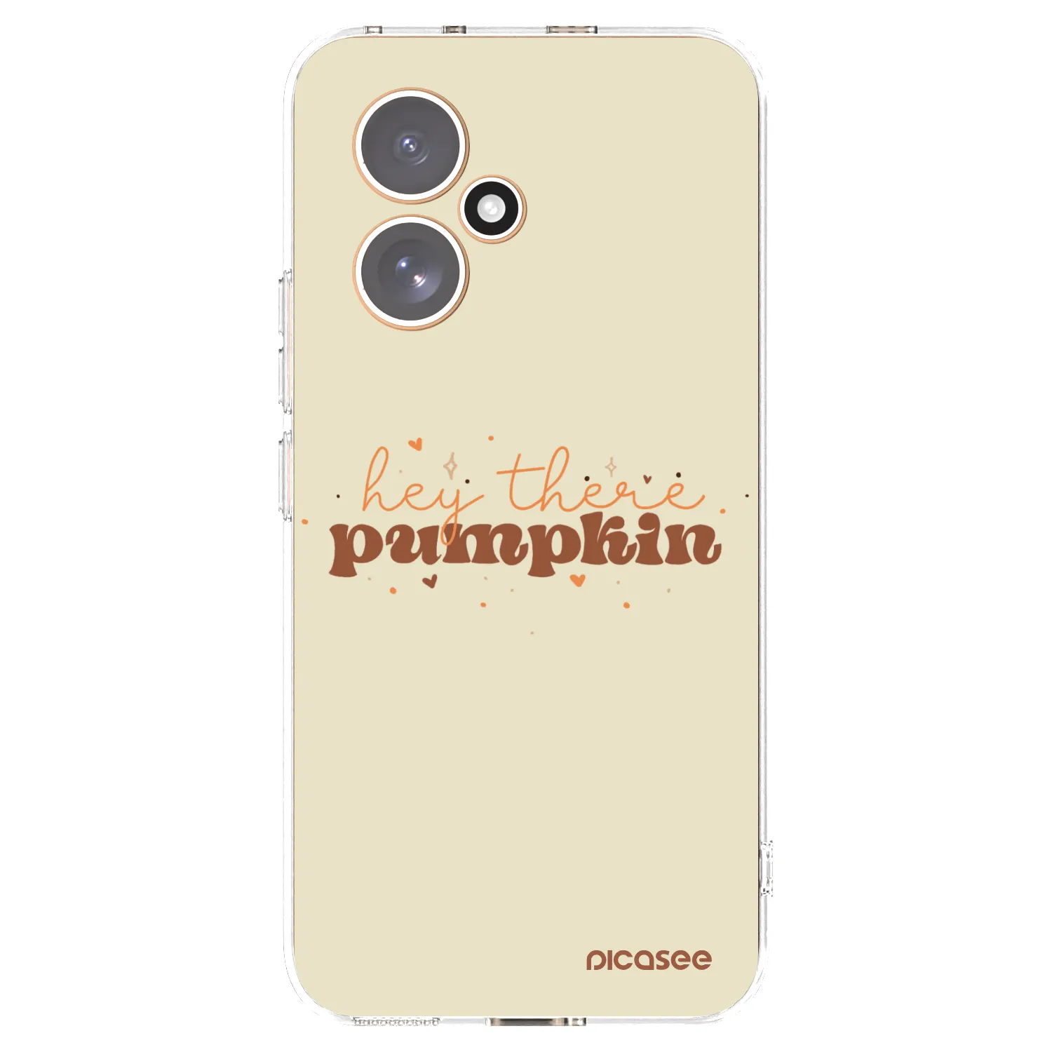 Picasee silikonowe przeźroczyste etui na Honor 400 5G - Hey there pumpkin