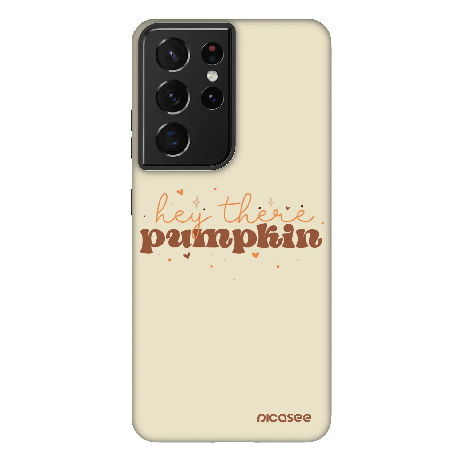 Picasee Fashion Case na Samsung Galaxy S21 Ultra 5G G998B - Hey there pumpkin