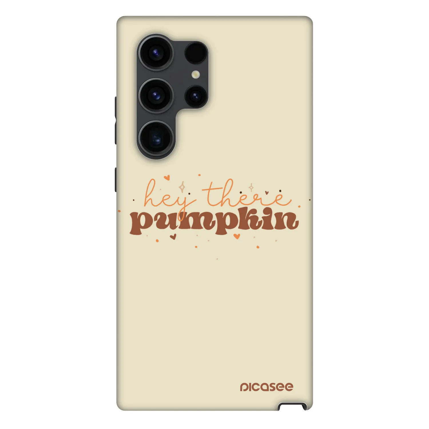 Picasee Fashion Case PowerShare pro Samsung Galaxy S24 Ultra S928B 5G - Hey there pumpkin