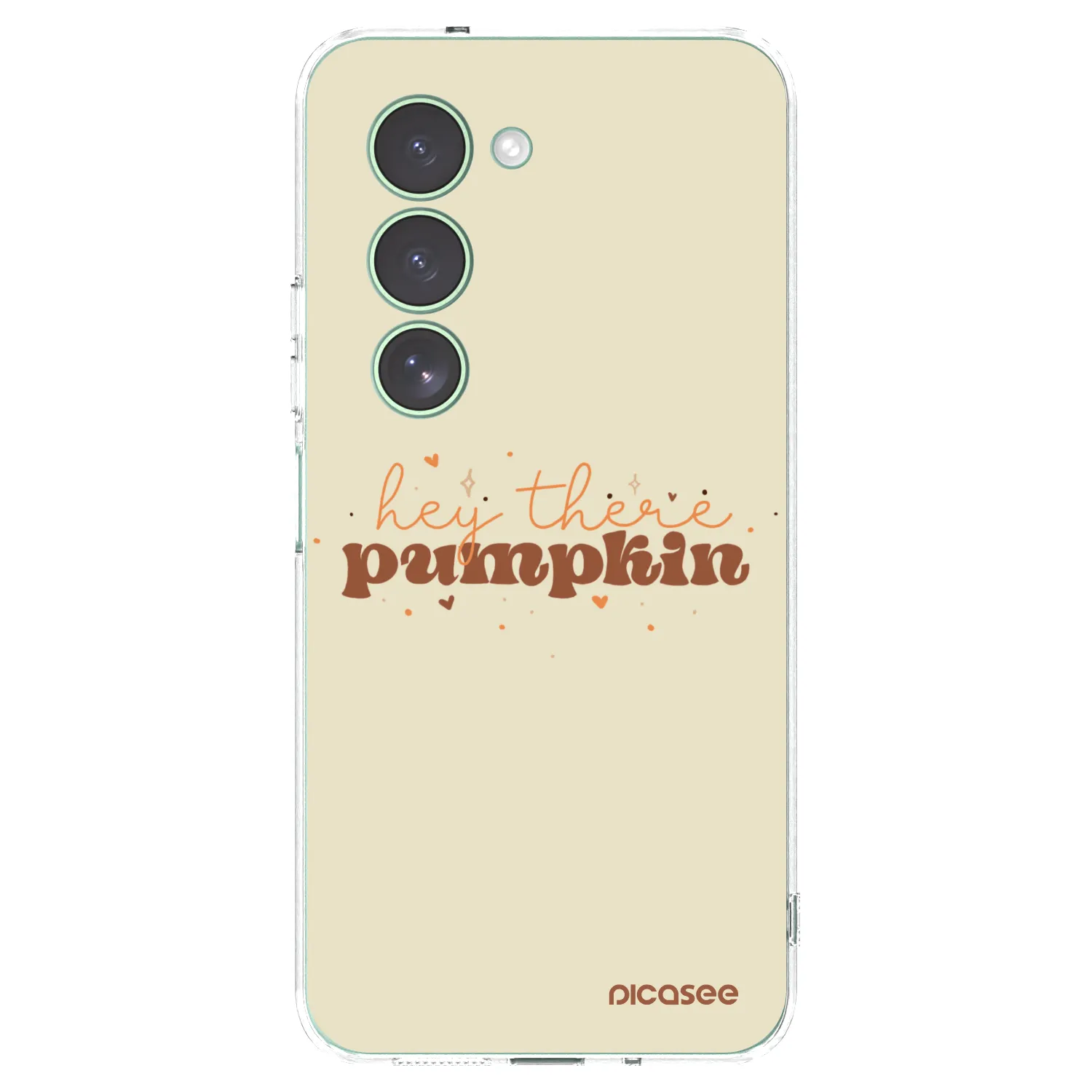 Picasee silikonowe przeźroczyste etui na Xiaomi Redmi 15 5G - Hey there pumpkin