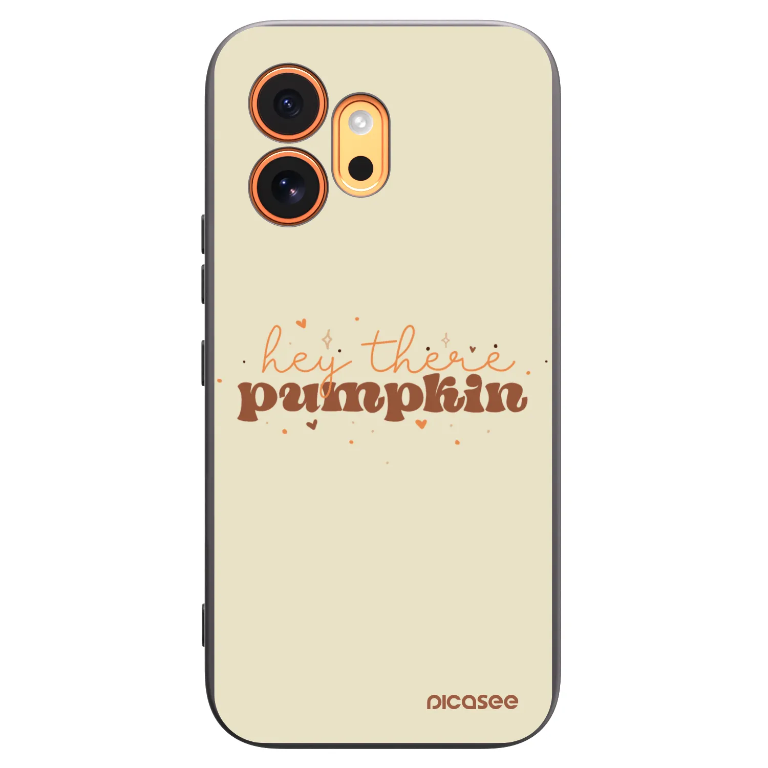 Picasee silikonowe czarne etui na Honor 600 - Hey there pumpkin