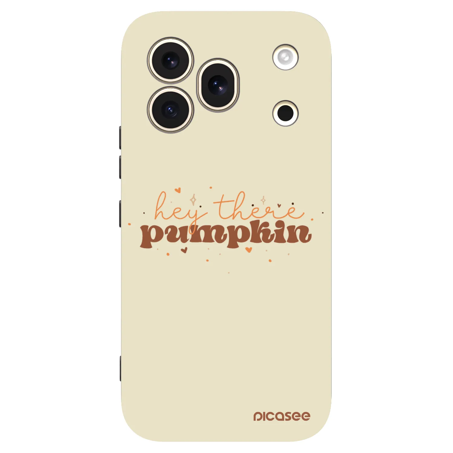 Picasee silikonowe czarne etui na Honor 600 Pro - Hey there pumpkin