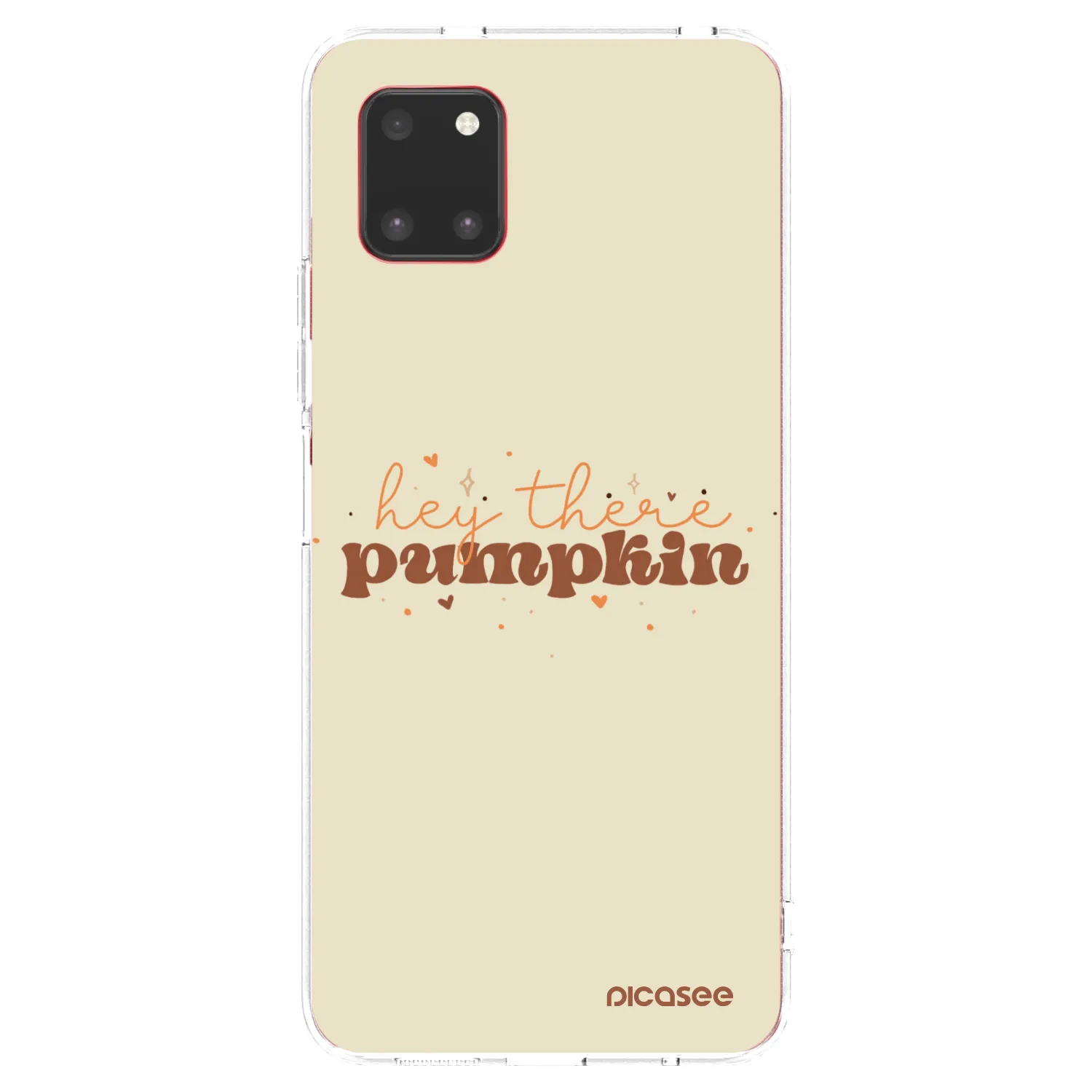 Picasee silikonowe przeźroczyste etui na Samsung Galaxy Note 10 Lite N770F - Hey there pumpkin