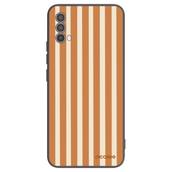 Etui na Motorola Moto E40 - Orange lines