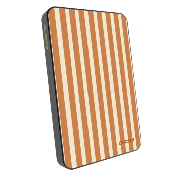 Powerbank z MagSafe 5 000 mAh Szary - Orange lines
