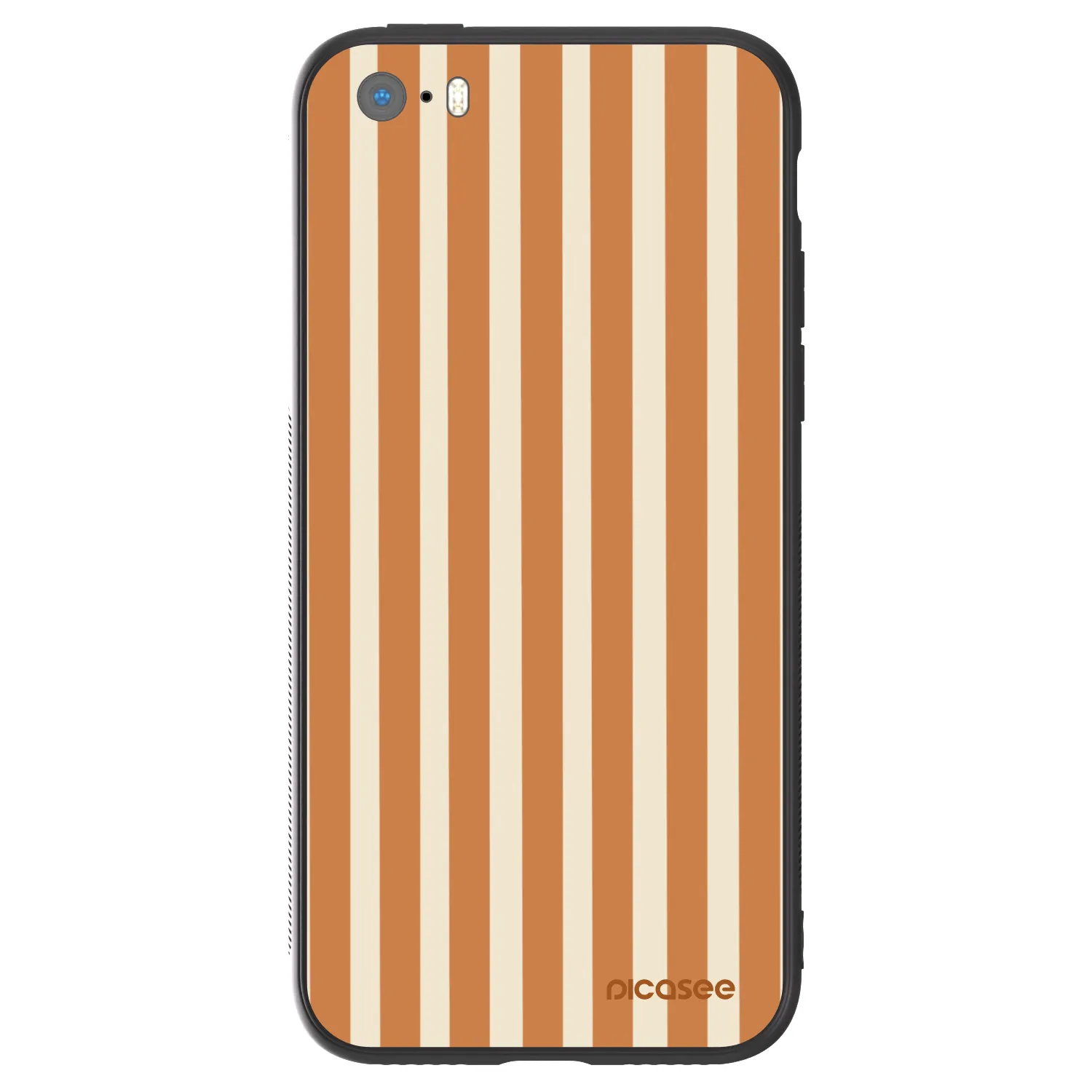 Picasee ULTIMATE CASE na Apple iPhone 5/5S/SE - Orange lines