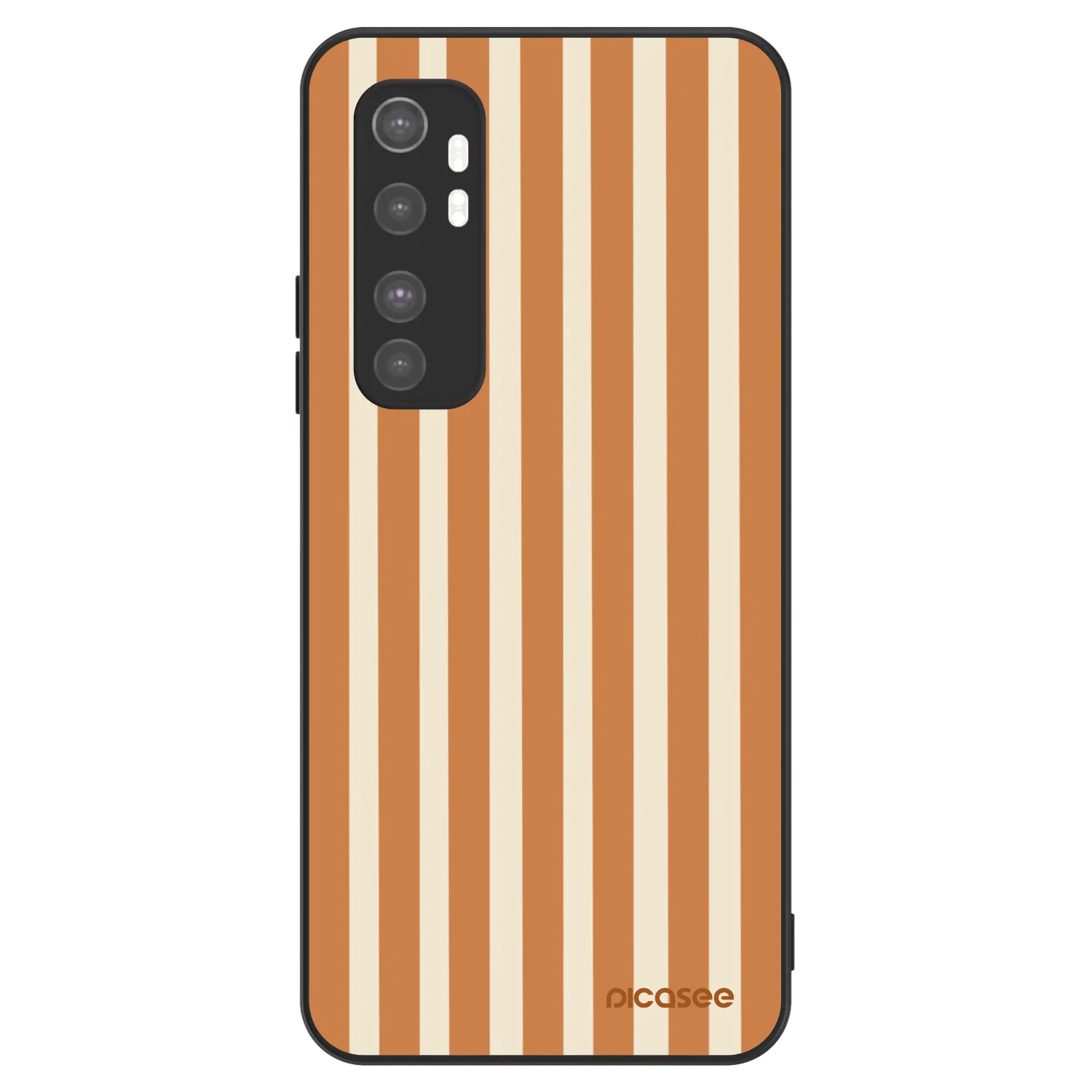 Picasee ULTIMATE CASE na Xiaomi Mi Note 10 Lite - Orange lines