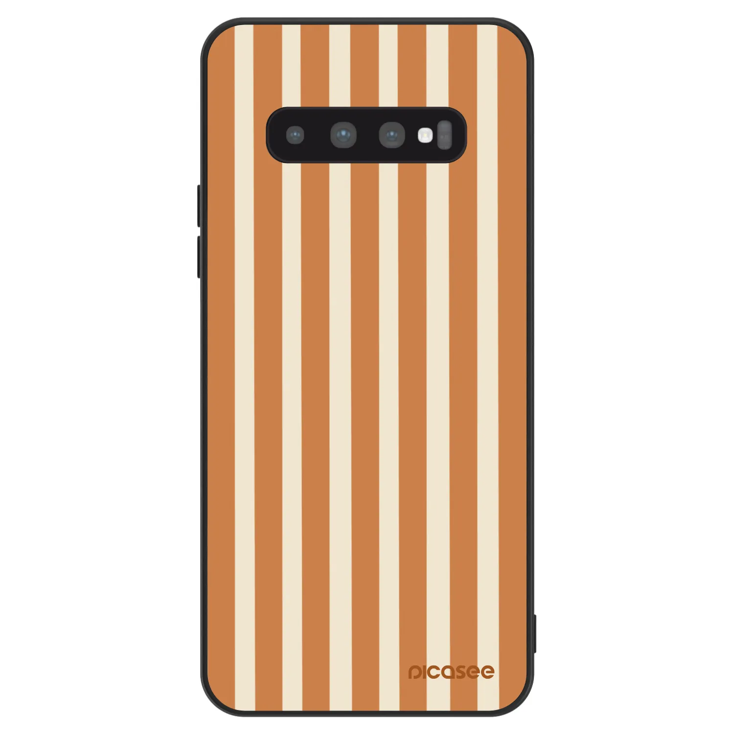 Picasee ULTIMATE CASE na Samsung Galaxy S10 G973 - Orange lines