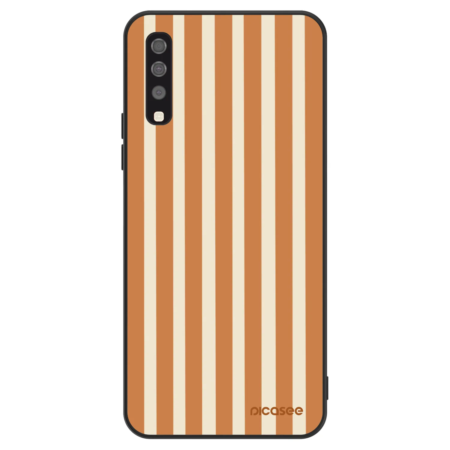 Picasee ULTIMATE CASE na Samsung Galaxy A70 A705F - Orange lines