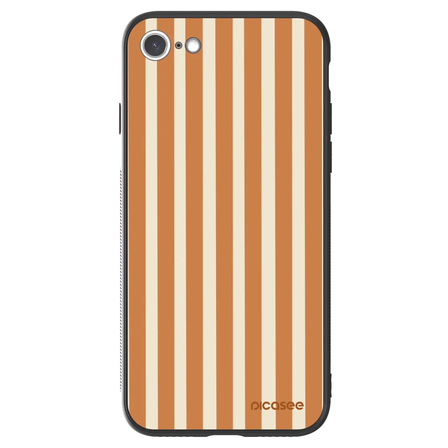 Picasee ULTIMATE CASE na Apple iPhone SE 2020 - Orange lines