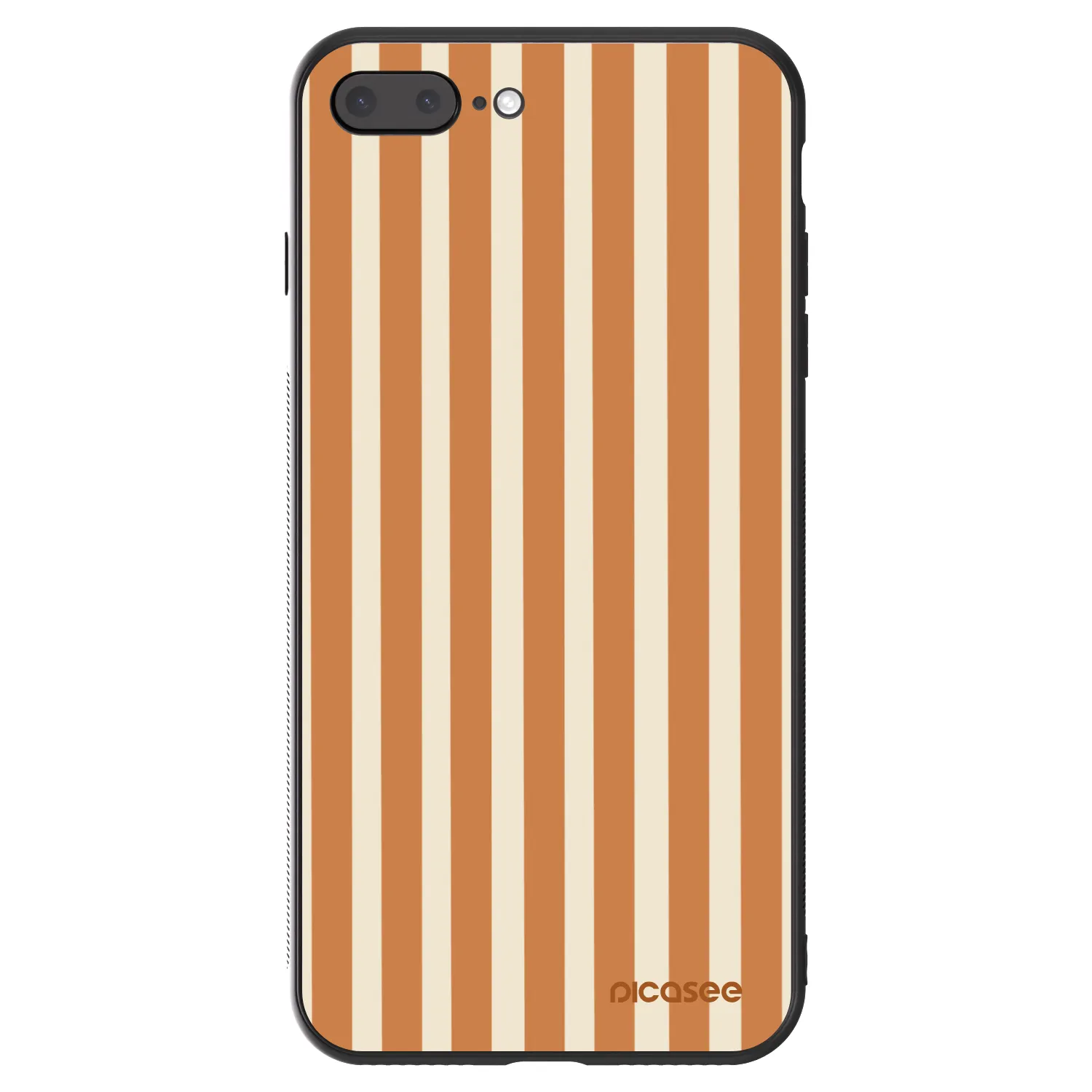 Picasee ULTIMATE CASE na Apple iPhone 8 Plus - Orange lines