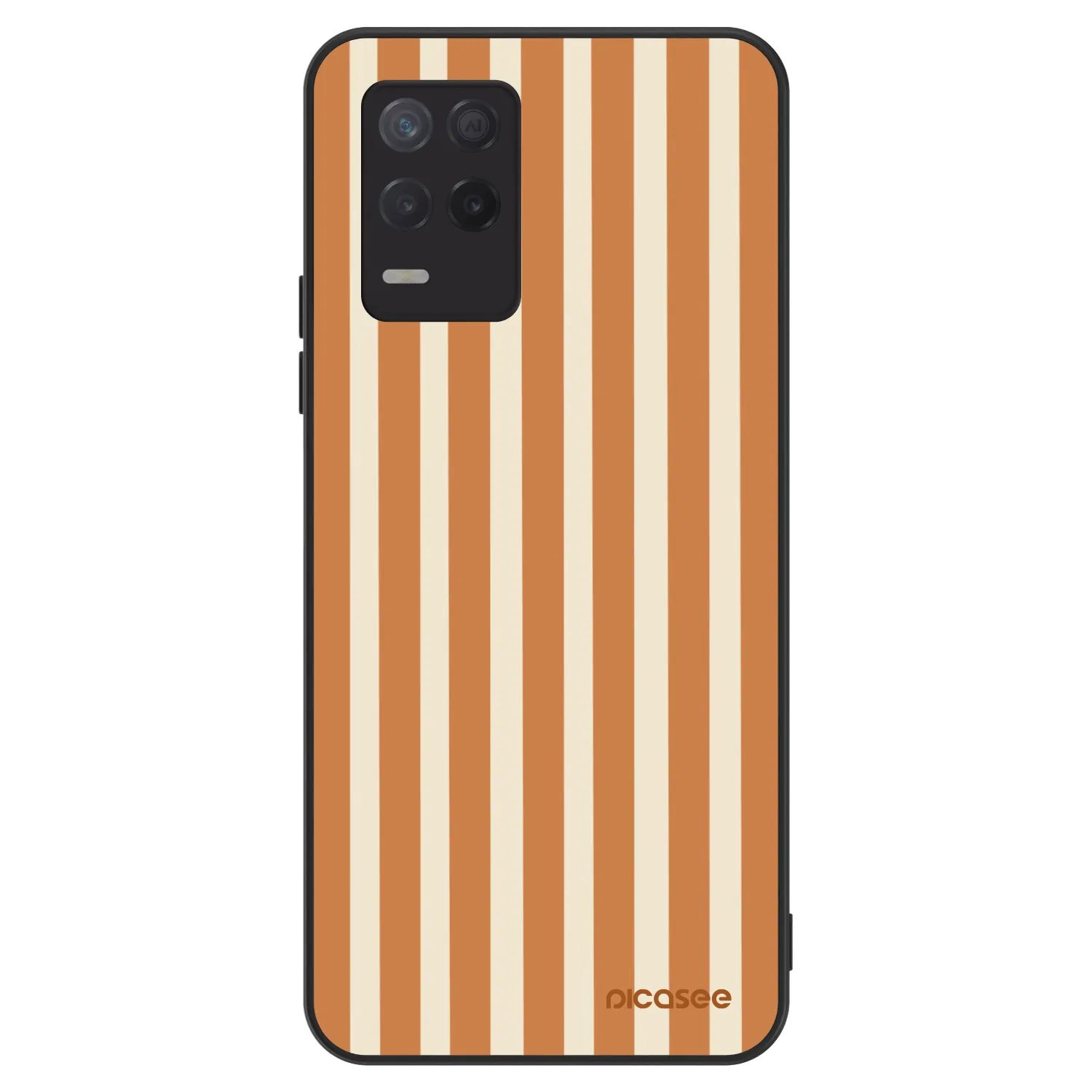 Picasee ULTIMATE CASE na Realme 8 5G - Orange lines