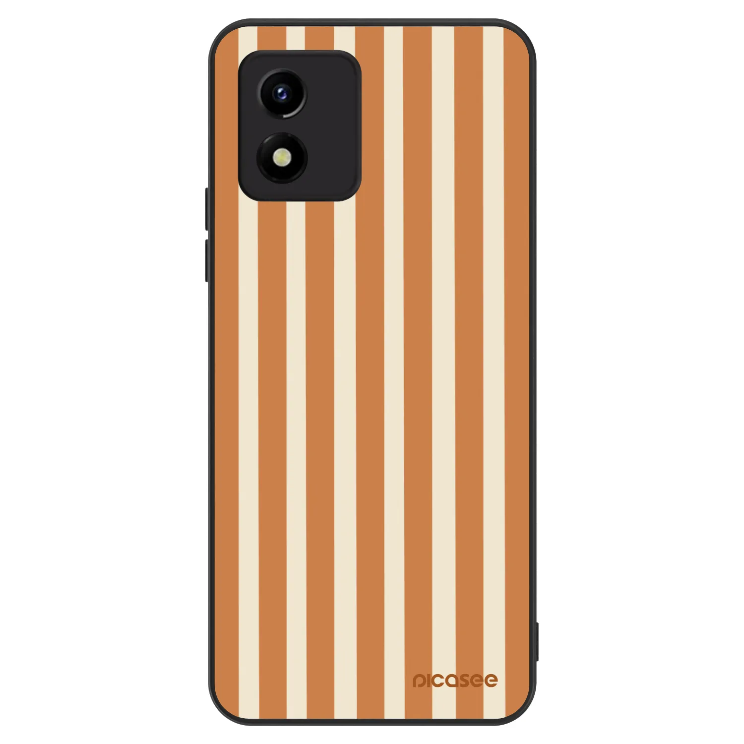 Picasee ULTIMATE CASE na Vivo Y01 - Orange lines