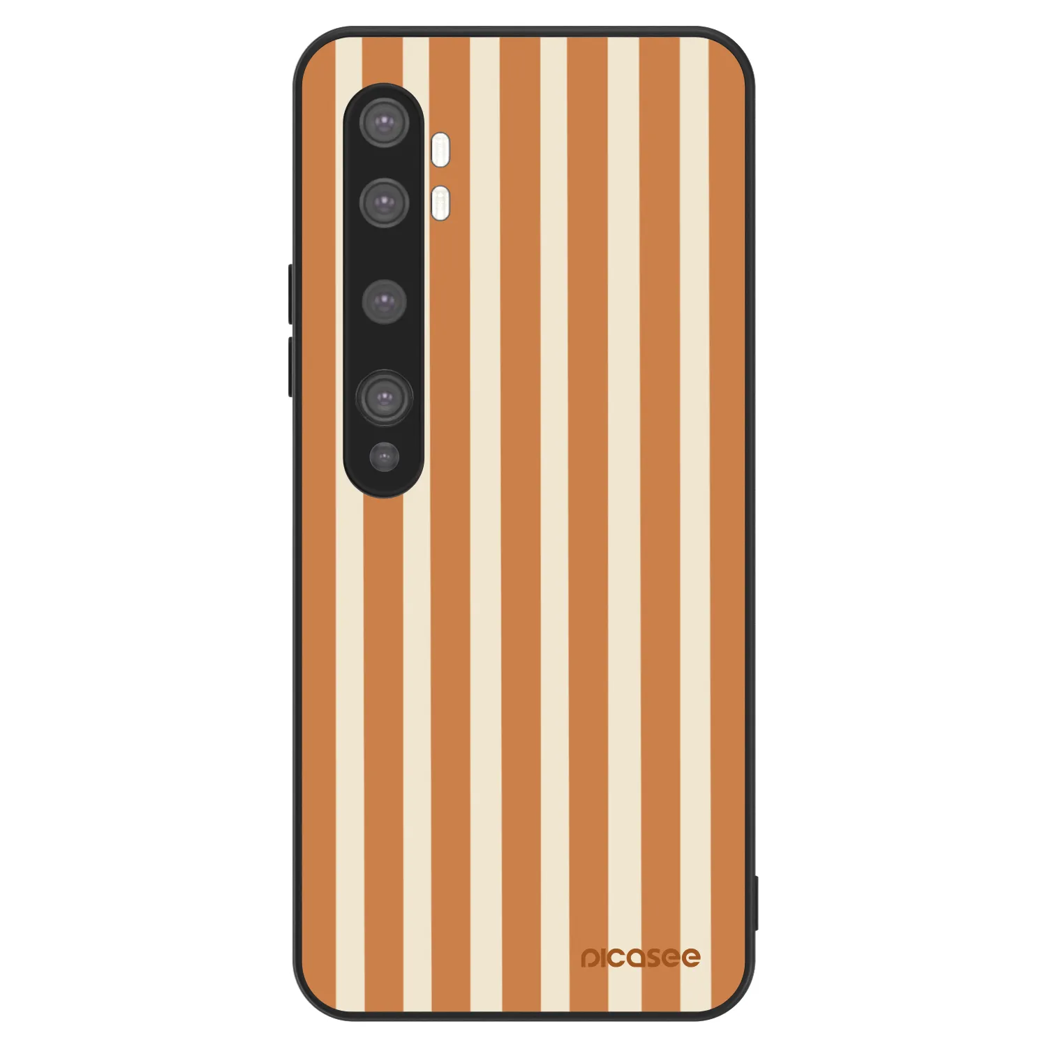 Picasee ULTIMATE CASE na Xiaomi Mi Note 10 (Pro) - Orange lines