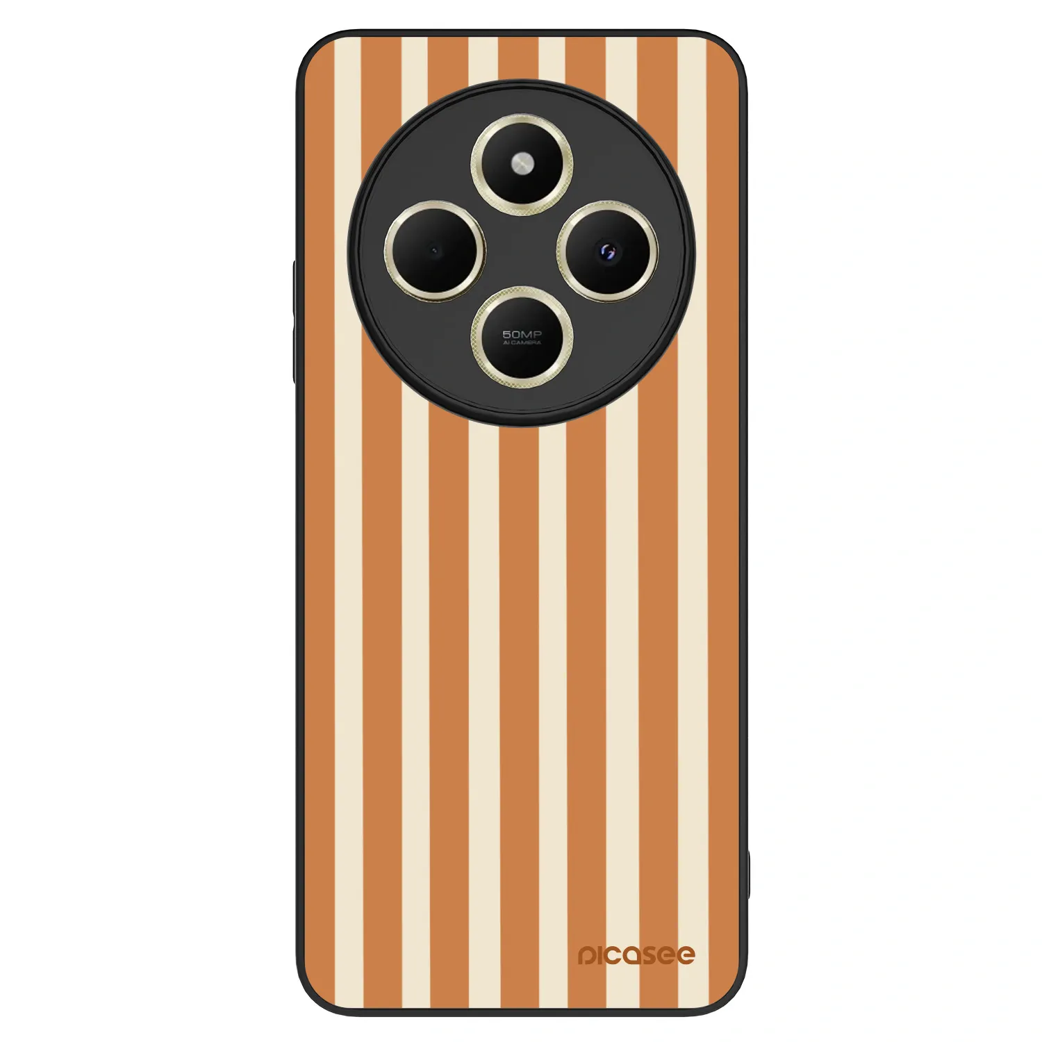 Picasee ULTIMATE CASE na Xiaomi Redmi 14C - Orange lines