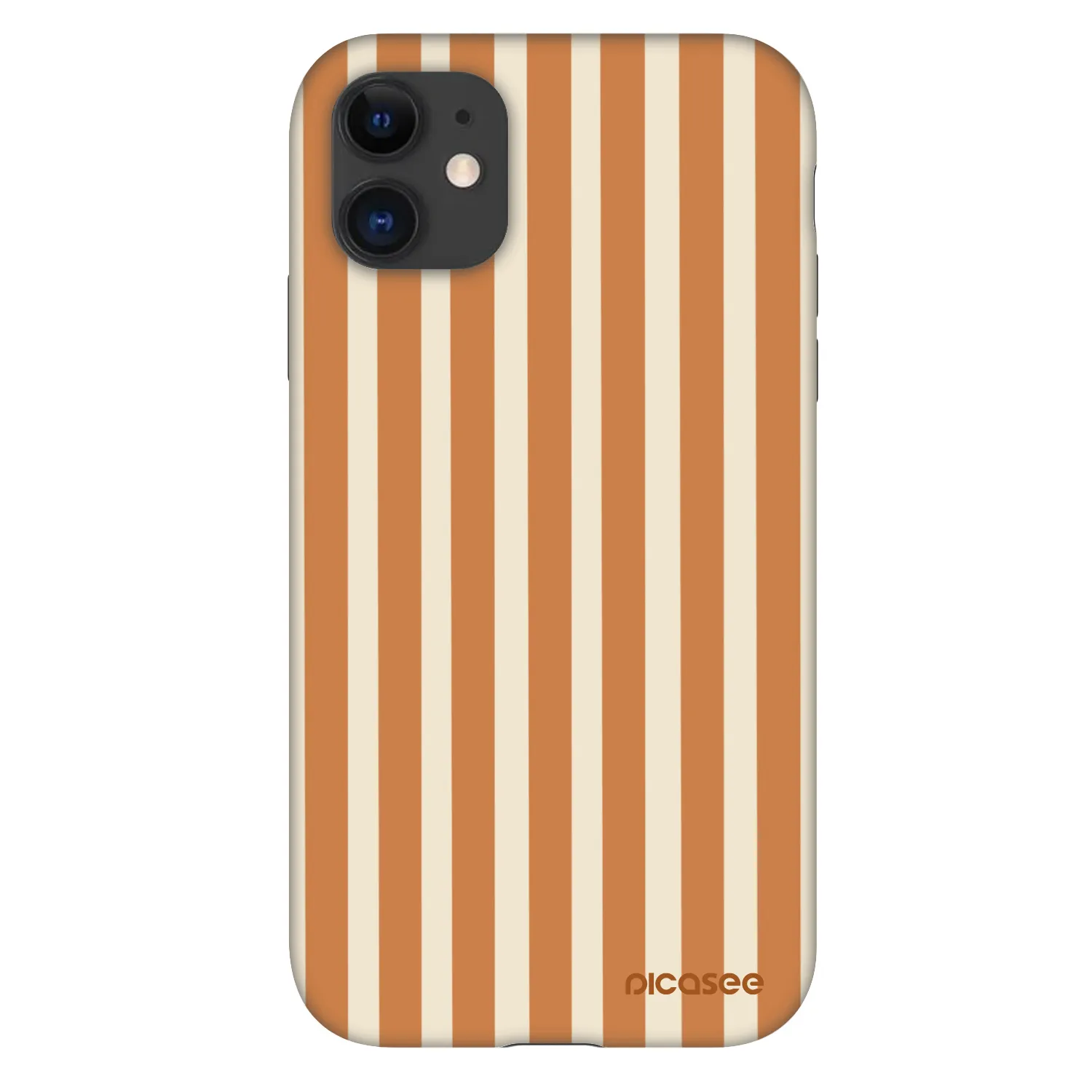 Picasee Fashion Case na Apple iPhone 11 - Orange lines