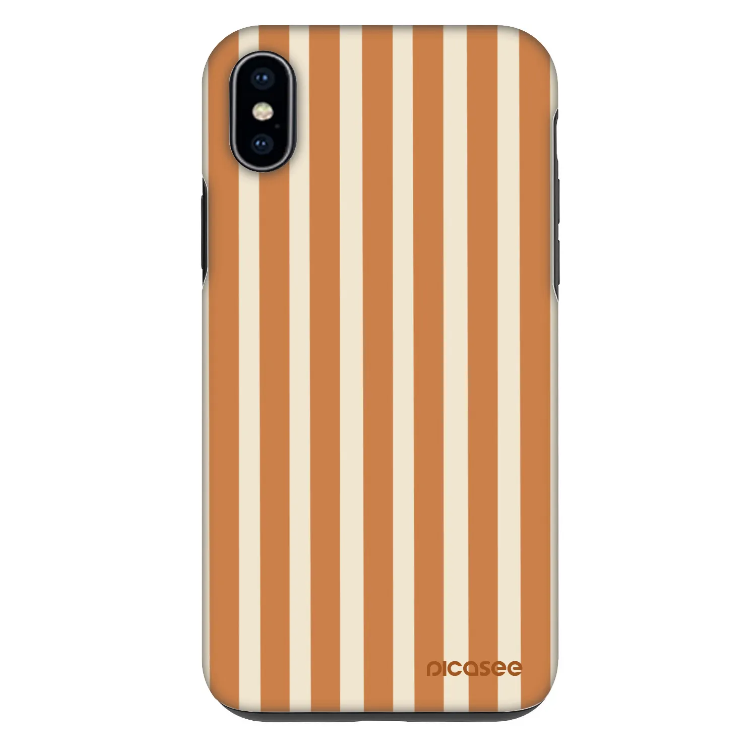 Picasee Fashion Case na Apple iPhone XS Max - Orange lines