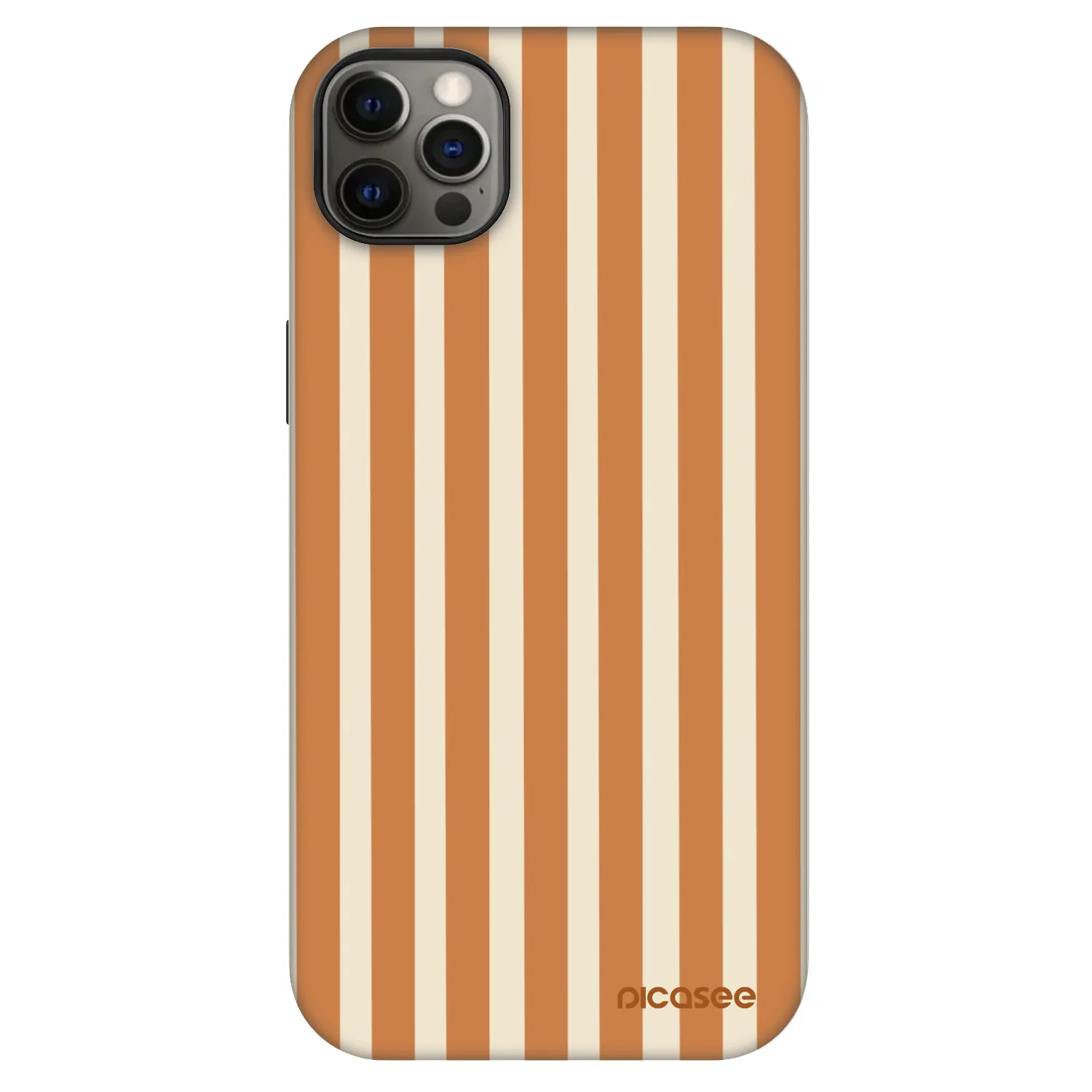 Picasee Fashion Case MagSafe na Apple iPhone 12 Pro Max - Orange lines