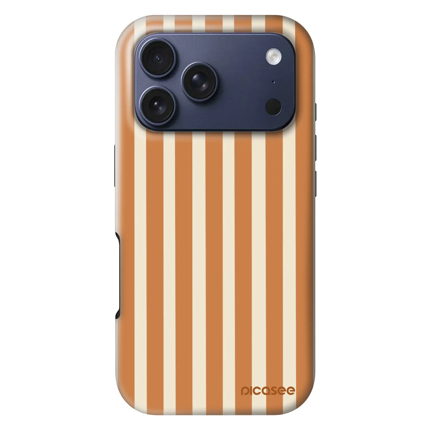 Picasee Fashion Case MagSafe na Apple iPhone 18 Pro - Orange lines