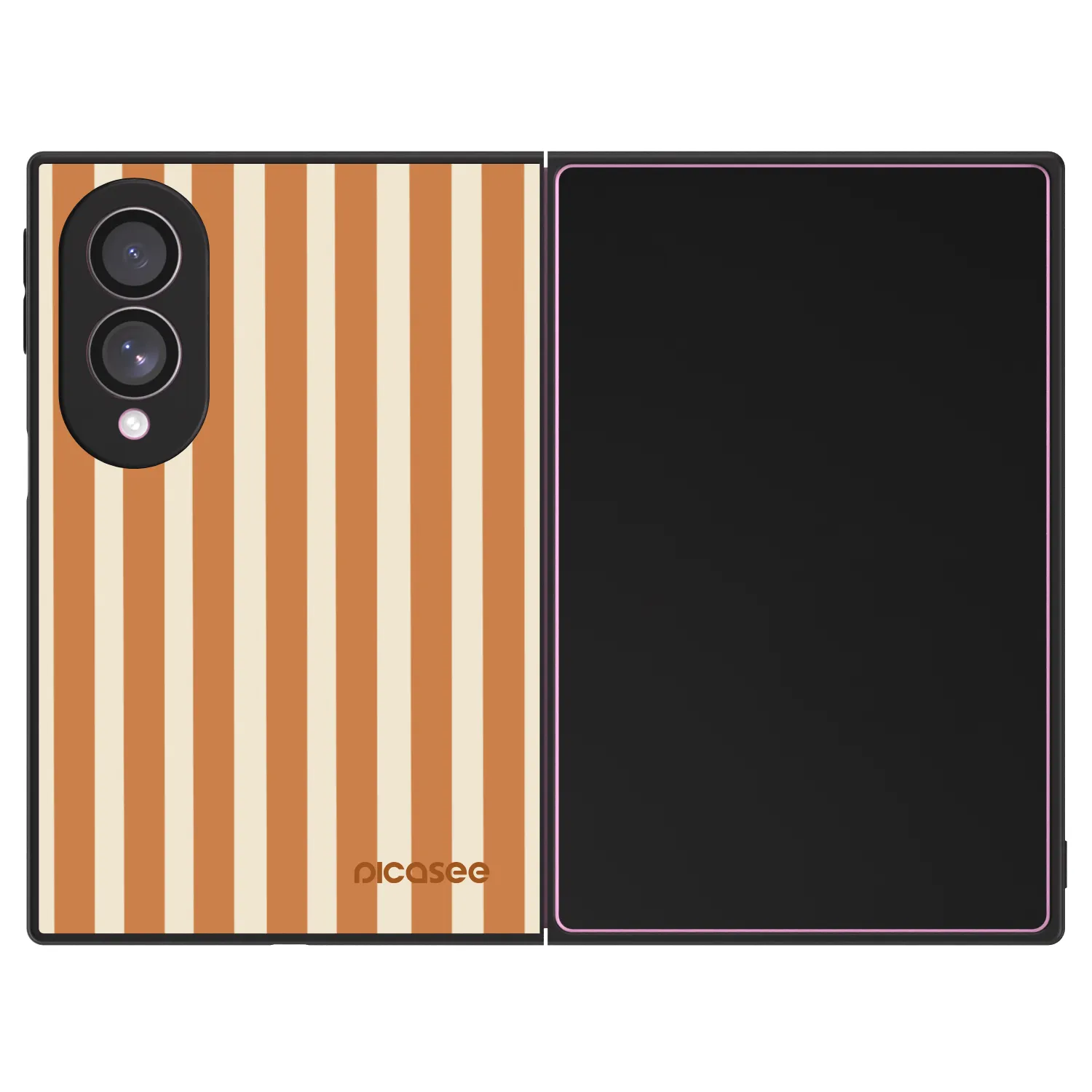 Picasee ULTIMATE CASE na Samsung Galaxy Z Fold8 5G - Orange lines