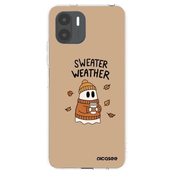 Picasee silikonowe przeźroczyste etui na Xiaomi Redmi A2 - Sweater ghost