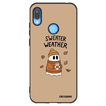 Etui na Huawei Y6 2019 - Sweater ghost