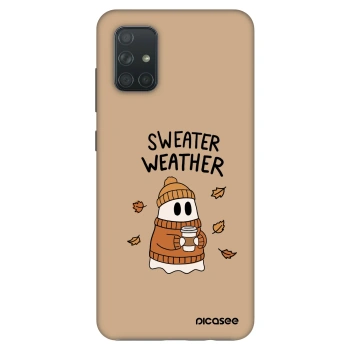Etui na Samsung Galaxy A71 A715F - Sweater ghost