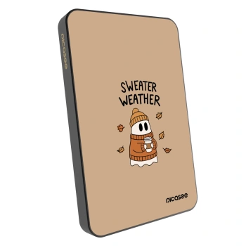 Powerbank z MagSafe 5 000 mAh Szary - Sweater ghost