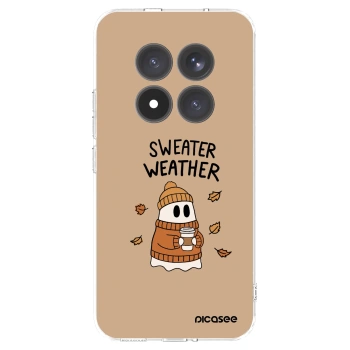 Picasee silikonowe przeźroczyste etui na Xiaomi Redmi Note 15 Pro+ - Sweater ghost