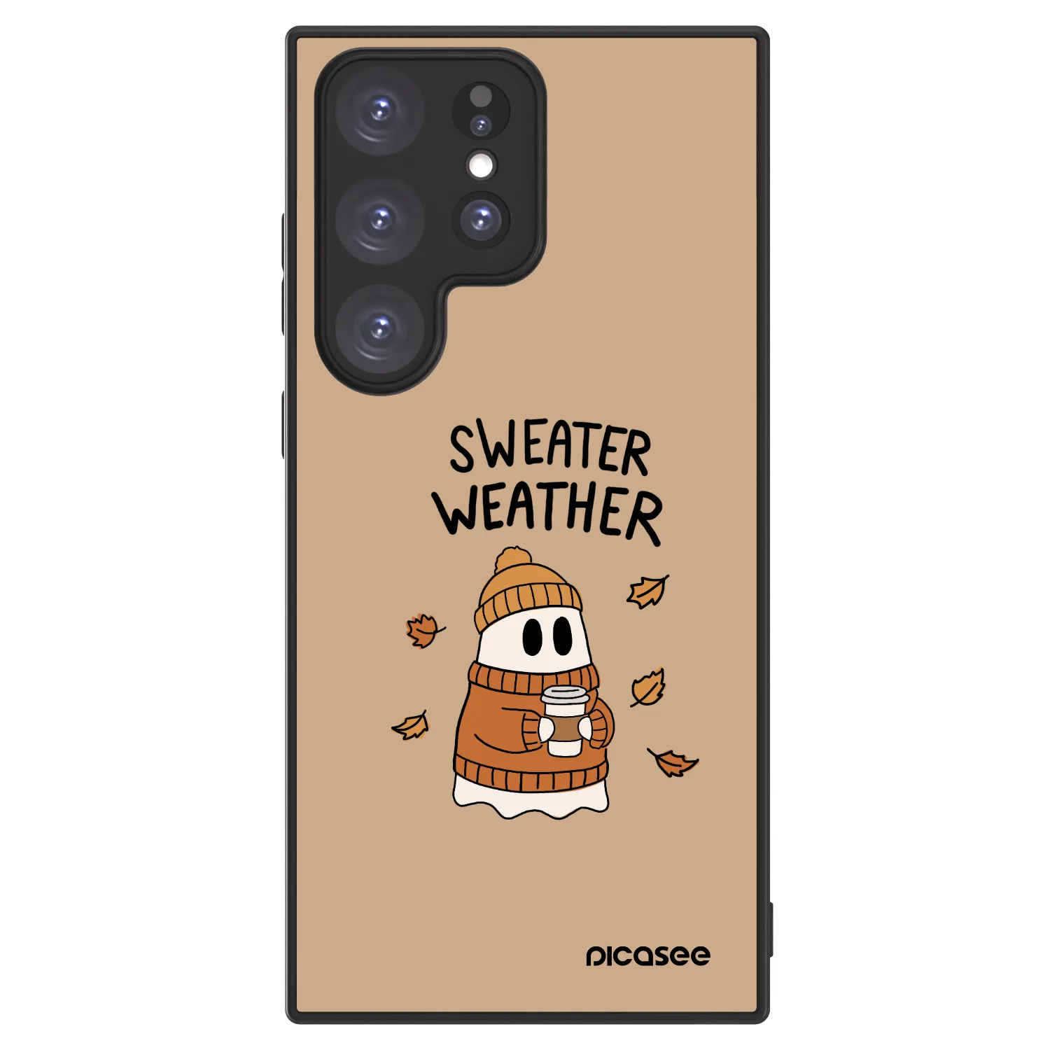 Picasee ULTIMATE CASE PowerShare pro Samsung Galaxy S23 Ultra 5G - Sweater ghost