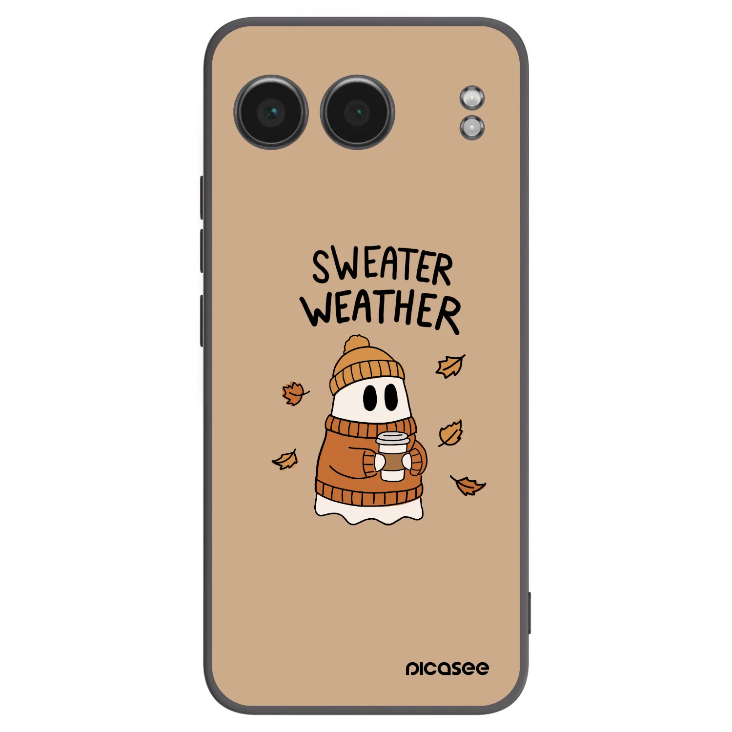 Picasee silikonowe czarne etui na OnePlus Nord 4 - Sweater ghost