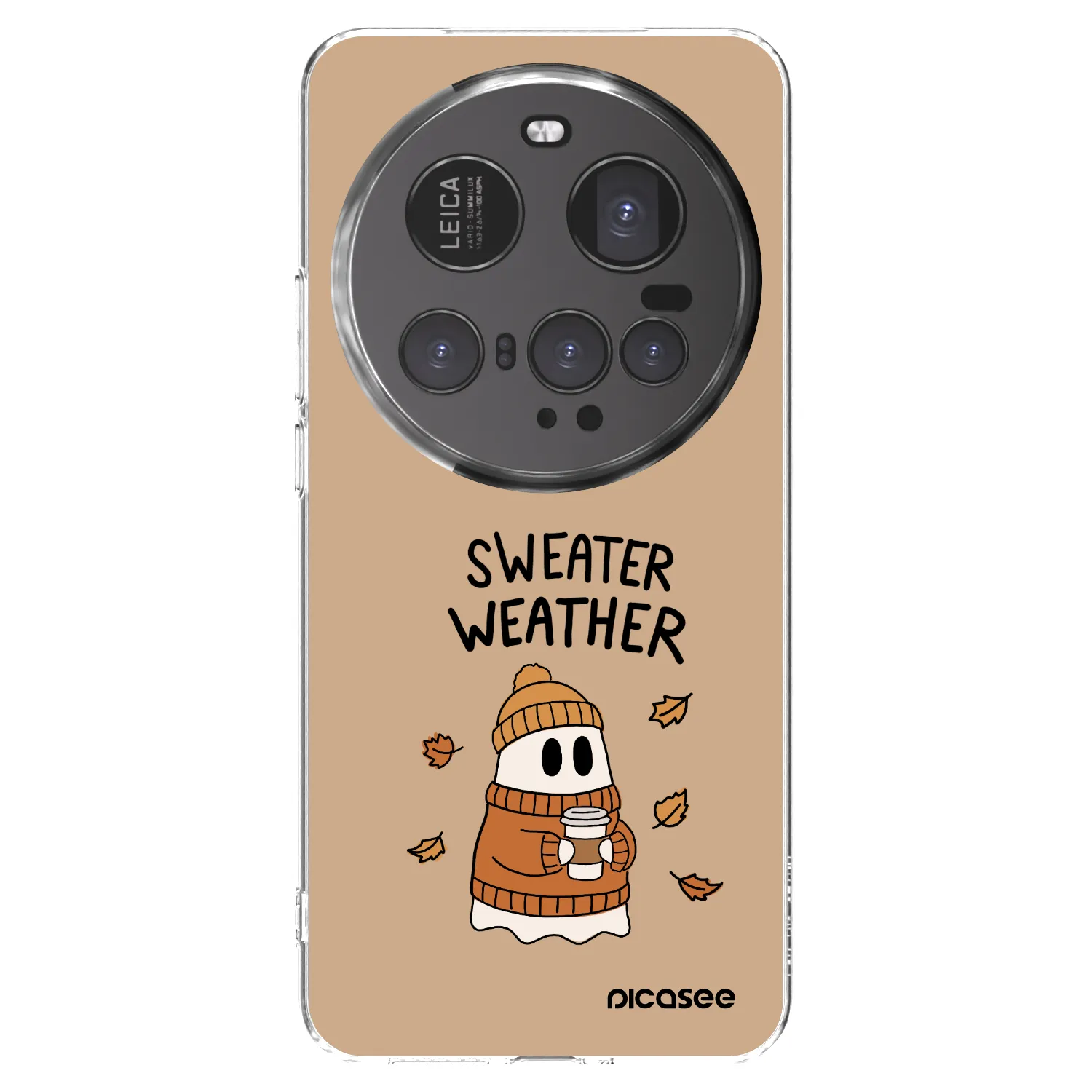 Picasee silikonowe przeźroczyste etui na Xiaomi 15 Ultra - Sweater ghost