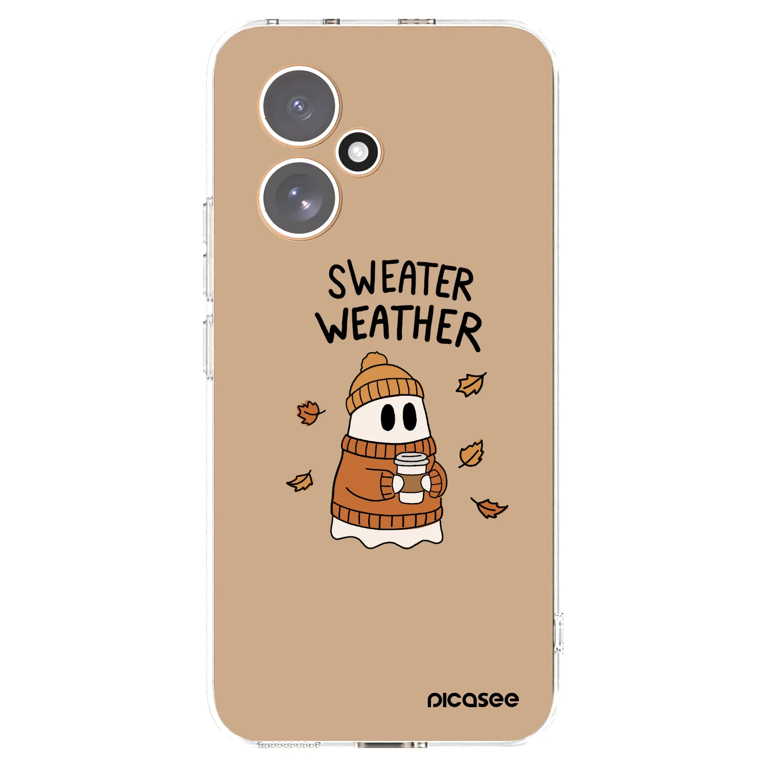 Picasee silikonowe przeźroczyste etui na Honor 400 5G - Sweater ghost