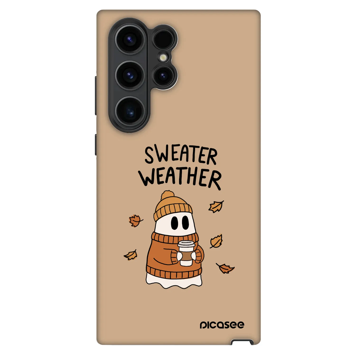 Picasee Fashion Case na Samsung Galaxy S23 Ultra 5G - Sweater ghost