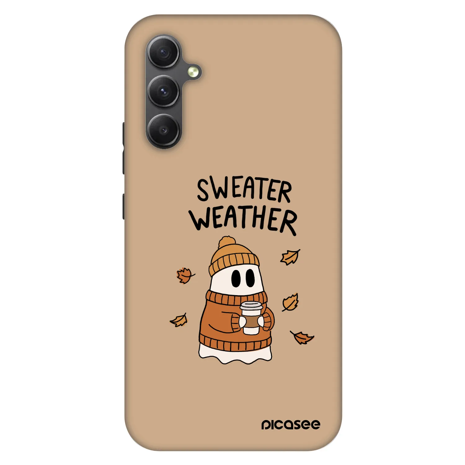 Picasee Fashion Case na Samsung Galaxy A34 5G A346B - Sweater ghost