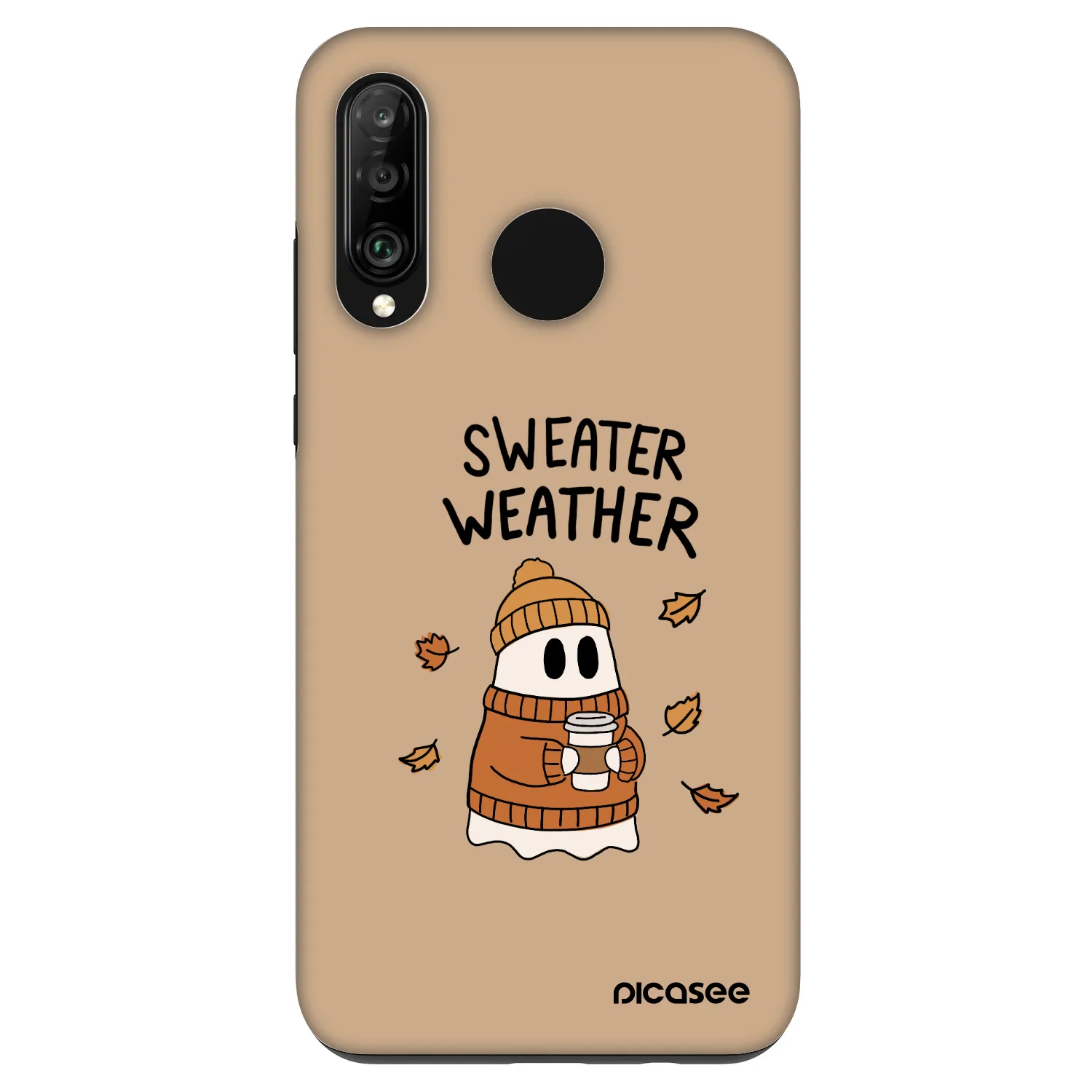 Picasee Fashion Case na Huawei P30 Lite - Sweater ghost