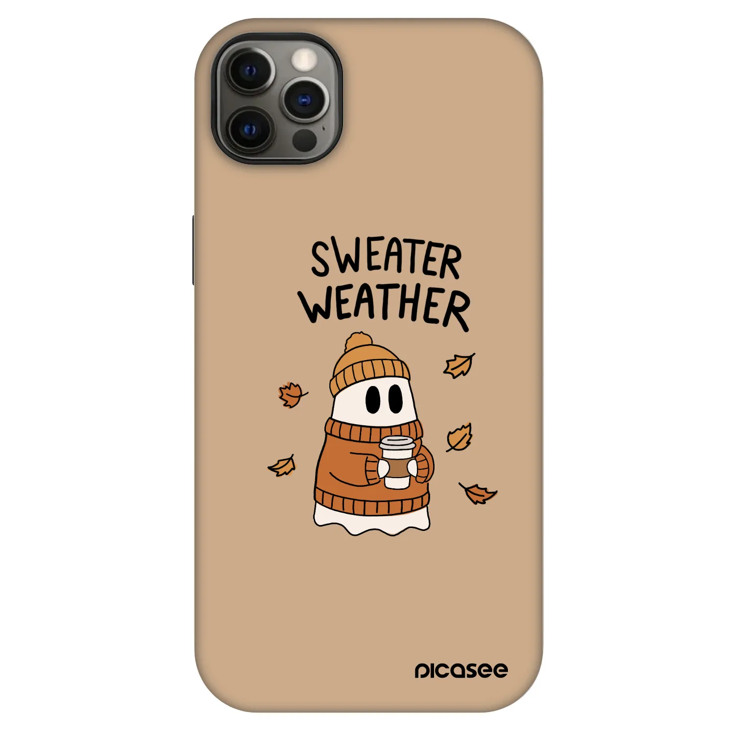 Picasee Fashion Case MagSafe na Apple iPhone 12 Pro Max - Sweater ghost