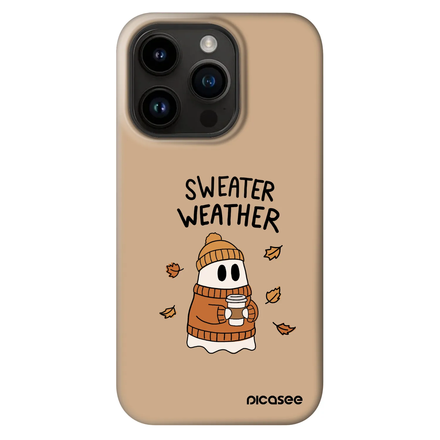 Picasee Fashion Case MagSafe na Apple iPhone 14 Pro - Sweater ghost