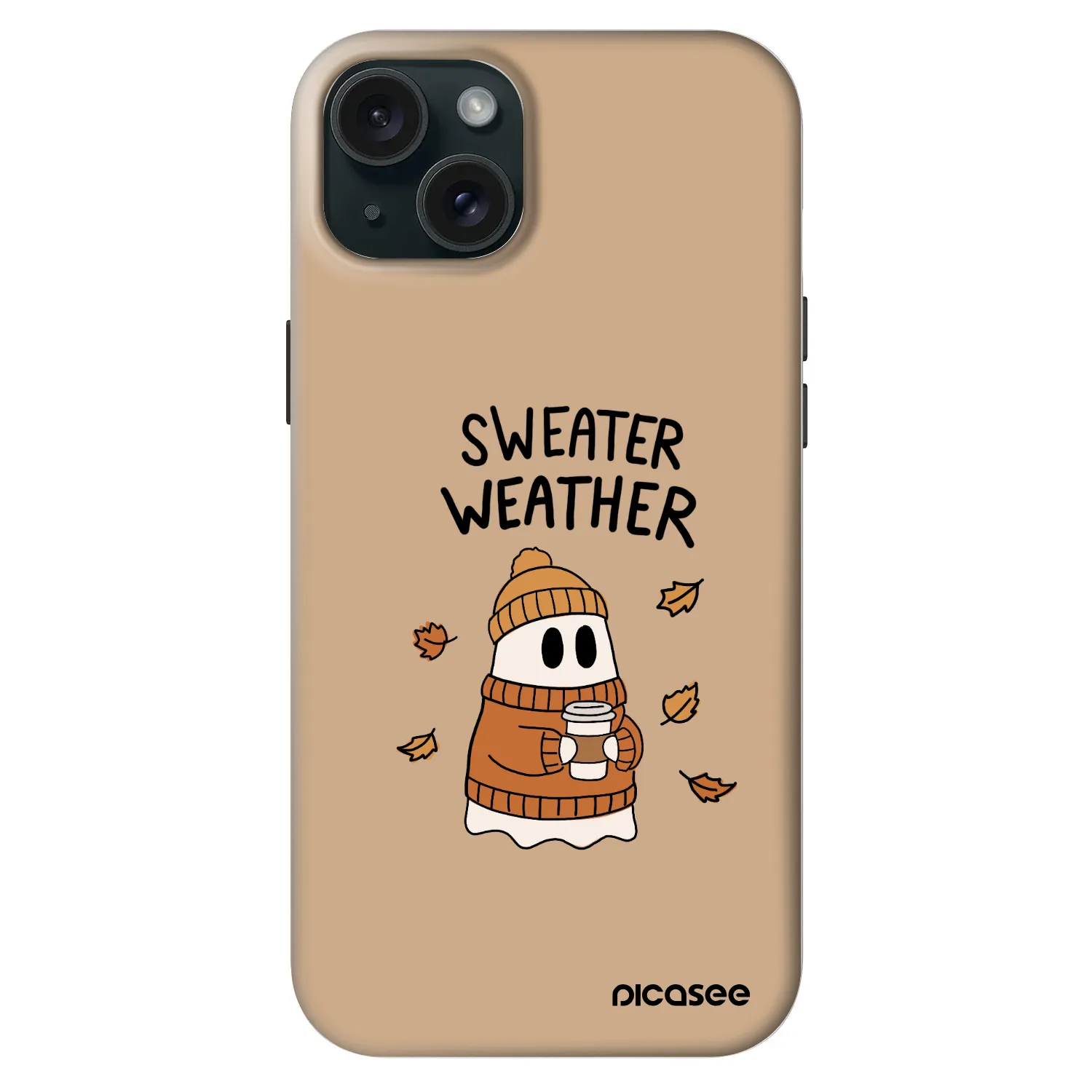 Picasee Fashion Case MagSafe na Apple iPhone 15 Plus - Sweater ghost