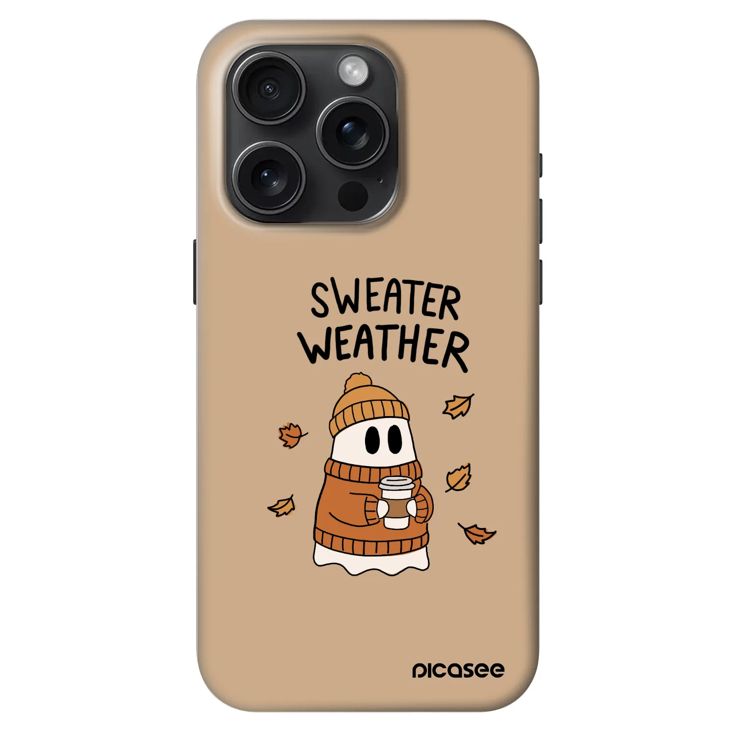 Picasee Fashion Case MagSafe na Apple iPhone 15 Pro - Sweater ghost