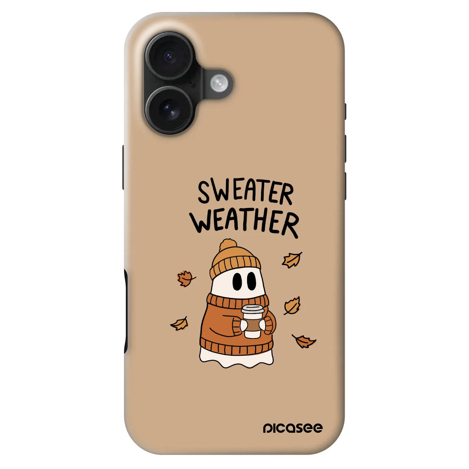 Picasee Fashion Case MagSafe na Apple iPhone 16 - Sweater ghost