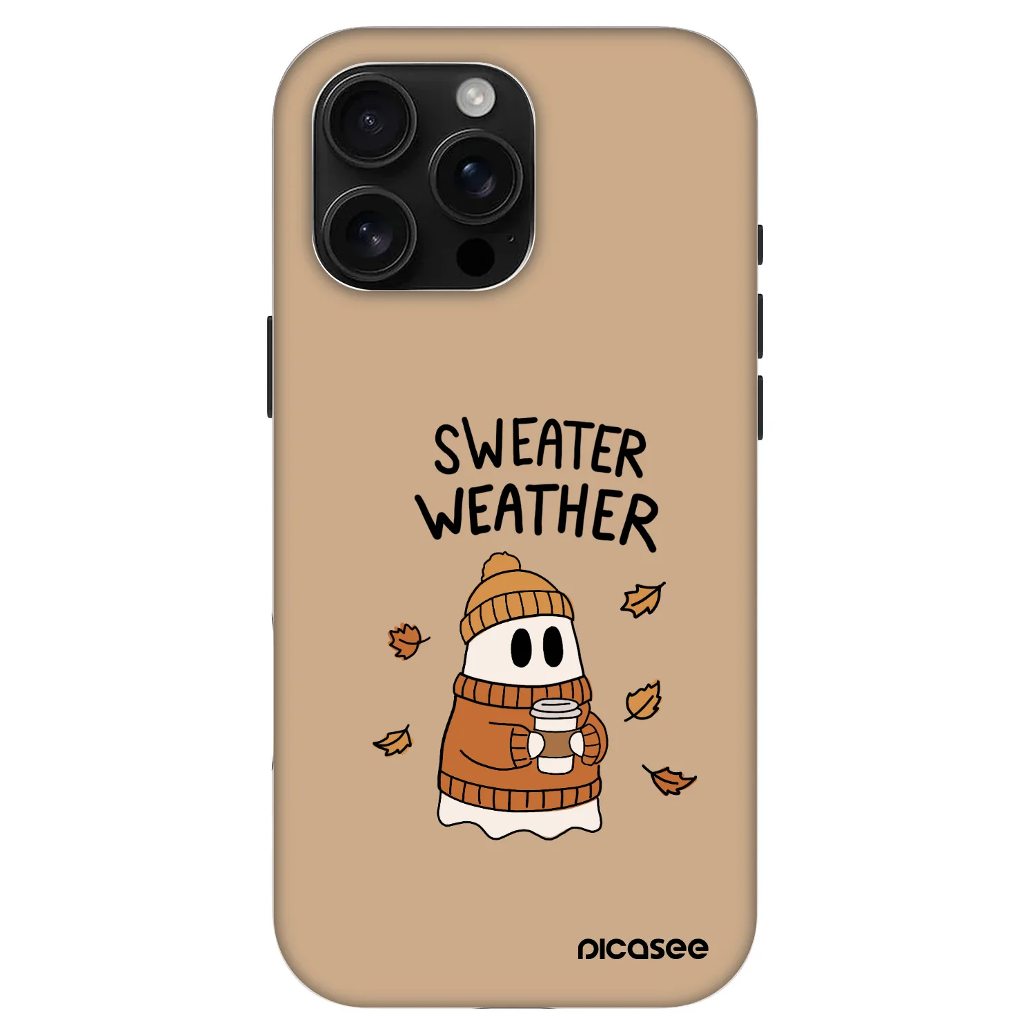 Picasee Fashion Case MagSafe na Apple iPhone 16 Pro Max - Sweater ghost