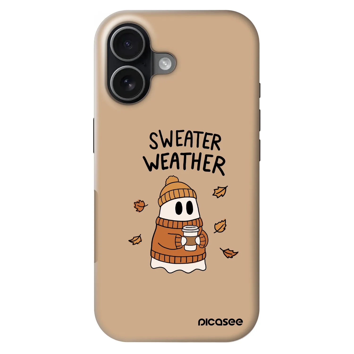 Picasee Fashion Case MagSafe na Apple iPhone 17 - Sweater ghost
