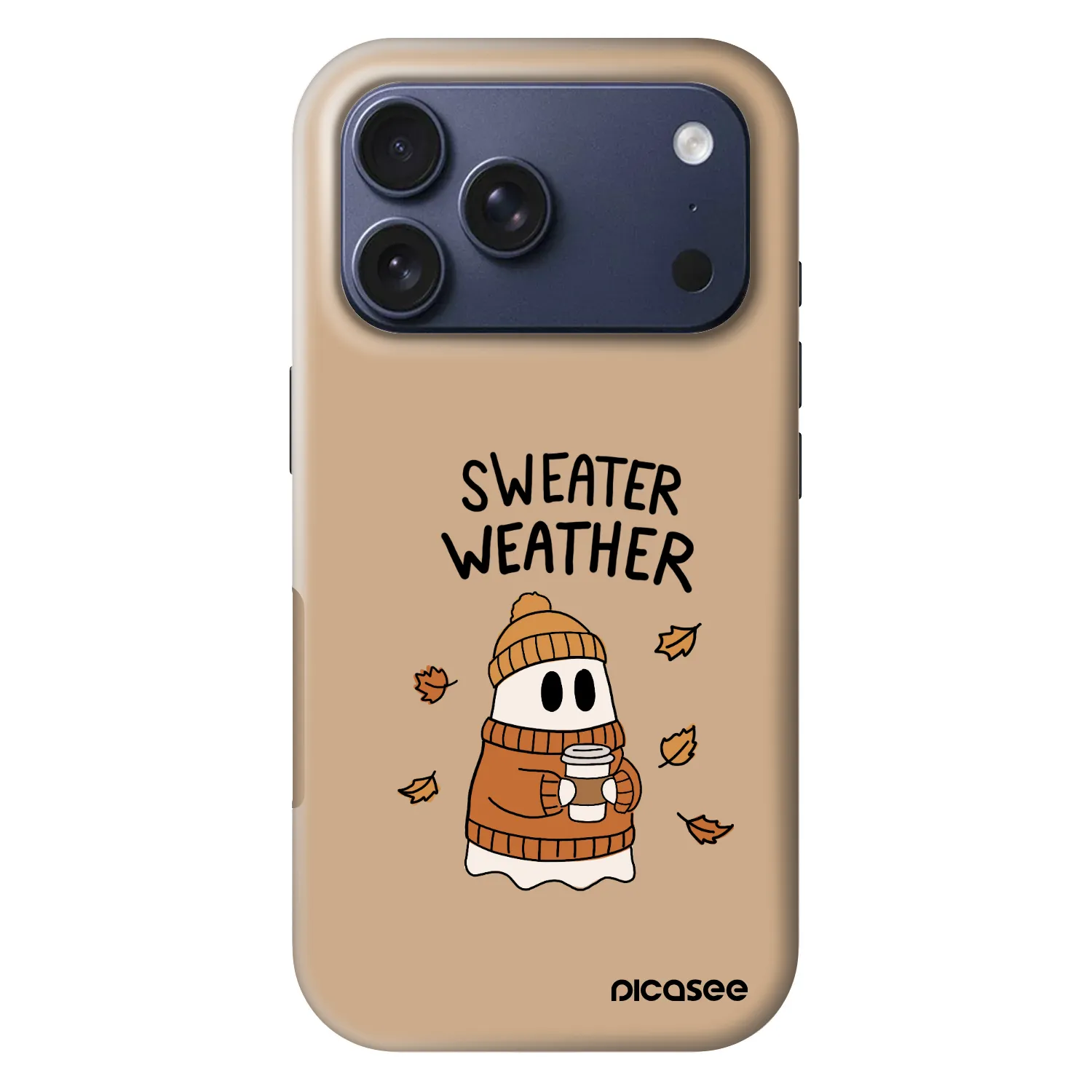 Picasee Fashion Case MagSafe na Apple iPhone 17 Pro - Sweater ghost
