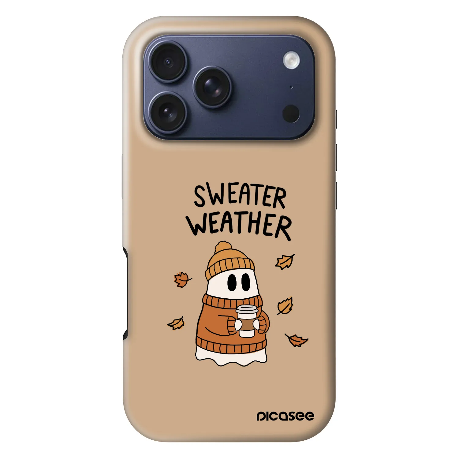 Picasee Fashion Case MagSafe na Apple iPhone 18 Pro - Sweater ghost