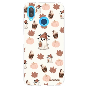Picasee silikonowe przeźroczyste etui na Huawei P20 Lite - Pumpkin spice