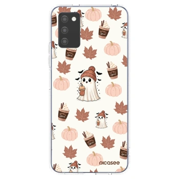 Etui na Samsung Galaxy A03s A037G - Pumpkin spice