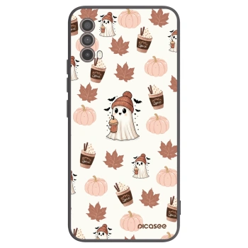 Etui na Motorola Moto E40 - Pumpkin spice